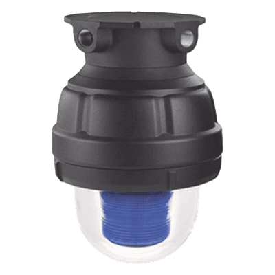 Luz LED a prueba de explosión / Clase I Div. 1 Grupos C-D / Clase II Div. 1 Grupos E-G / 24 VCD / Azul / -55 °C a 65 °C