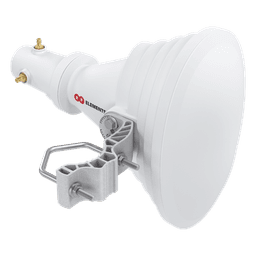 Antena Sectorial Asimétrica Starter Horn de 45º, 5150 - 5950 MHz, ganancia de 17 dBi, conexión directa con radios IS-5AC, PS-5AC y IS-M5, conexión RP-SMA 