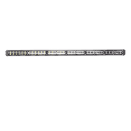 Barra de luz de advertencia de 6 Módulos de 6 LED, 30 Pulgadas, Rojo / Azul