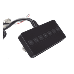 Barra de Luz de Advertencia / 10 Módulos de 6 LED / 49 Pulgadas / Ámbar / 18 Patrones de Destello / 10-30 VCC / 7.2 A / IP Resistente al Agua / Cable 10.5 m (34.4 ft)