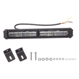 Barra de Luz de Advertencia LED / 2 Módulos / 12 LED Gen III / 10.8' (274 mm) / 180° / 10-30 VCC