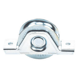 Rueda para Puerta Corrediza / 8 cm / Acero Galvanizado / Carga 180 kg / Fijación Inferior