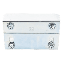 Guía Superior Ajustable / 4 Rodillos Nylon 30 mm / Acero Galvanizado / Puertas 35-62 mm / 2.27 kg