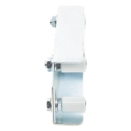 Guía Superior Ajustable / 4 Rodillos Nylon 30 mm / Acero Galvanizado / Puertas 35-62 mm / 2.27 kg