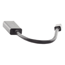 Convertidor Mini Display Port a HDMI / 4K@30Hz / Thunderbolt / Blindaje Interno Múltiple / Carcasa ABS / Longitud de 25 cm (9.84 pulgadas)