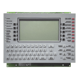 Anunciador de Control de Red / Pantalla LCD 640 Caracteres / Teclado QWERTY / 11 LEDs de Estado / 4 Relés Form-C / Compatible Serie ONYX
