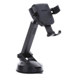 Soporte de Celular para Automóvil / Ventosa con Succión Fuerte / Rotación 360° / Brazo Telescópico Ajustable / Compatible 4.7'' a 7'' / Sujeción por Gravedad