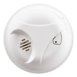 Detector de Humo Autónomo, No Requiere Panel, Con Botón para Silenciar, Sensor por Ionización