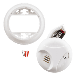 Detector de Humo Autónomo, No Requiere Panel, Con Botón para Silenciar, Sensor por Ionización