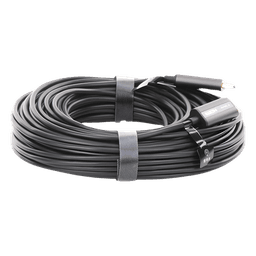Cable HDMI de 30 Metros (98.43 Pies) por Fibra Óptica 4K@60Hz | Fibra de 4 Núcleos + Cobre EstaÑado de 7 Núcleos | Compatible con HDMI 2.0 | Alta Velocidad 18 Gbps | 3D | HDR | Carcasa de Zinc | Premium | 2 AÑos de GarantÍa