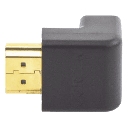 Adaptador HDMI de 90 Grados Macho a Hembra / Hacia Arriba / HDMI 2.0 4K@60Hz / Proporciona Flexibilidad Sin Doblar los Cables HDMI