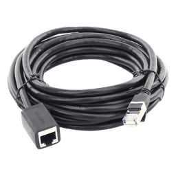 Cable de Extensión Ethernet Cat6 / F/UTP / Macho a Hembra / 5 Metros (16.40 Pies) / 1000Mbps / 250MHz / Cobre Puro / 568B