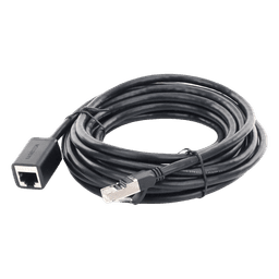 Cable de Extensión Ethernet Cat6 / F/UTP / Macho a Hembra / 5 Metros (16.40 Pies) / 1000Mbps / 250MHz / Cobre Puro / 568B