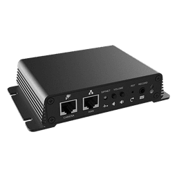 Gateway SIP de Voceo y Paging / Amplificador Integrado 30 W / PoE / Intercomunicación Audio/Video / 2 Líneas SIP / Compatible IP/RTP/RTSP