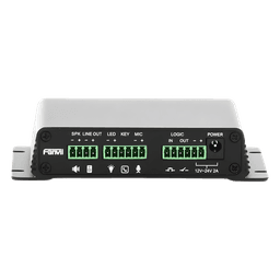 Gateway SIP de Voceo y Paging / Amplificador Integrado 30 W / PoE / Intercomunicación Audio/Video / 2 Líneas SIP / Compatible IP/RTP/RTSP