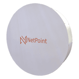 Antena Direccional Parabólica / 60 cm (2 ft) / 4.9-6.4 GHz / 30 dBi / Polarización Slant 45° y 90° / Alcance 30 km / Conector N-Hembra