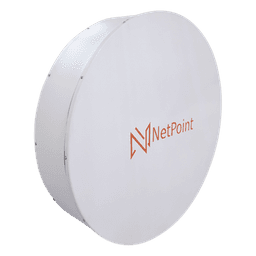 Antena Direccional Parabólica / 60 cm (2 ft) / 4.9-6.4 GHz / 30 dBi / Polarización Slant 45° y 90° / Alcance 30 km / Conector N-Hembra