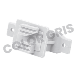 Aislador de Paso para Cerco Eléctrico / Aislamiento 18 kV / Resistencia Mecánica 10.2 kg / Protección UV / Polipropileno y Policarbonato
