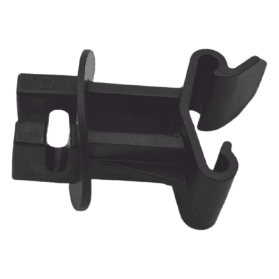Aislador para Cerca Electrificada / Poste Tipo T / 50 mm de Altura / Apertura 1" / Protección UV e Intemperismo / Resinas Vírgenes