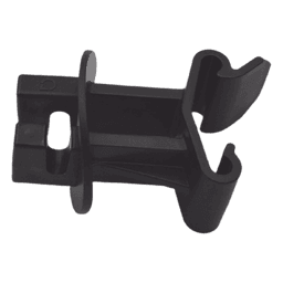 Aislador para Cerca Electrificada / Poste Tipo T / 50 mm de Altura / Apertura 1" / Protección UV e Intemperismo / Resinas Vírgenes