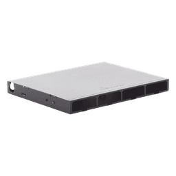 Distribuidor de Fibra Óptica de Alta Densidad / 96 Fibras / 1 UR / 19 Pulgadas / 4 Placas Adaptadoras Modulares