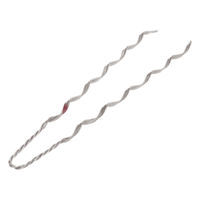Remate Preformado de Acero Galvanizado para Fibra Mini-ADSS de 24 hilos SPAN 120 metros, diámetros 7.5 - 8 mm
