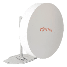 Antena Parabólica Blindada / 4.9-6.4 GHz / Ganancia 35-37 dBi / Enlace PTP hasta 120 km / Carrier Class / Supresión de Ruido / Polarización Dual