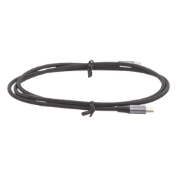Cable USB-C a USB-C | 1 Metro (3.28 Pies) | Transferencia de Datos de 480 Mbps | Carga Rápida de Hasta 60W | QC 4.0/3.0/2.0 | PD3.0 | FPC | AFC | Protección Integrada | Caja de Aluminio | Nylon Trenzado | Color Negro