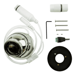 Cámara Marina IP / Full HD 1920x1080 / Gran Angular 1.8 mm / IR 10 m (32.8 ft) / Acero Inoxidable 316 / PoE o 12V / Compatible NSSevo3/NSOevo3
