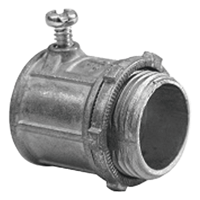 Conector para Tubo Pared Delgada / 3/4" (19 mm) / Tornillo Opresor #10 / 29 x 35 mm / 0.04 kg