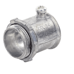 Conector para Tubo Pared Delgada / 3/4" (19 mm) / Tornillo Opresor #10 / 29 x 35 mm / 0.04 kg