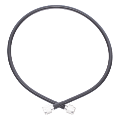 Jumper de 85 cm (33.46 Pulgadas) con Cable Coaxial LMR400 Conectores N Macho en Ambos Extremos