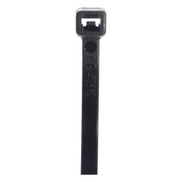 Cincho de Nylon 6.6 / 188 mm x 4.8 mm / Exterior Resistente a Rayos UV / Tensión 222 N / Rango -40°C a 85°C / UL 62275 Tipo 2 / Paquete 1000 pz