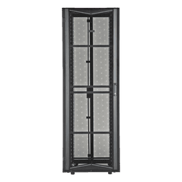 Gabinete FlexFusion para Centros de Datos, 42 UR, 800 mm de Ancho, 1070 mm de Profundidad, Fabricado en Acero, Color Negro