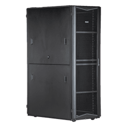 Gabinete FlexFusion para Centros de Datos, 42 UR, 800 mm de Ancho, 1070 mm de Profundidad, Fabricado en Acero, Color Negro