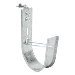 Gancho J-Hook para Cableado Estructurado / Capacidad 115 Cables Cat6 / Acero al Carbón / Fijación con Tornillería Incluida / Interior