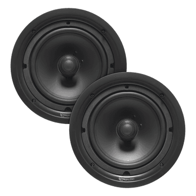 Par de altavoces de techo de 2 vías | woofer de 8in | 120 watts | 8 Ohms