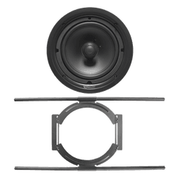 KIT de Bocina de Techo TruAudio de 8in PP8 con Soporte de Acero Rígido para Techos Suspendidos