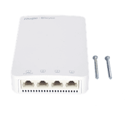 Punto de Acceso Wall Plate / Wi-Fi 5 / 1267 Mbps / MU-MIMO 2x2 / 5 Puertos Gigabit / PoE Out / Mesh / Beamforming