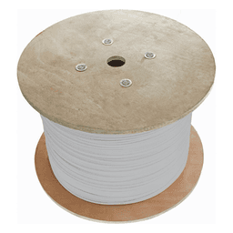 Bobina de Cable Blindado F/UTP / Cat6A / 23 AWG / 305 m (1000 pies) / 10GBase-T / 500 MHz / CM / Blanco