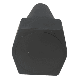Porta Cono para Luz de Advertencia / Base Magnética / Caucho + Imán / 48×47.1×93.7 mm / 1.89×1.85×3.69 in