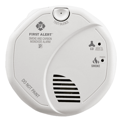 Detector Combo de Humo/CO, 120 Vca, No Requiere Panel, Con Batería de Respaldo, Sensor Inteligente de Falsas Alarmas 