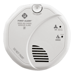 Detector Combo de Humo/CO, 120 Vca, No Requiere Panel, Con Batería de Respaldo, Sensor Inteligente de Falsas Alarmas 