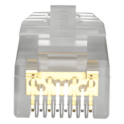 Plug RJ45 / Cat6A / UTP / 26 AWG / 50μin Oro / 100 Piezas