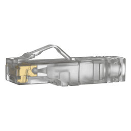Plug RJ45 / Cat6A / UTP / 26 AWG / 50μin Oro / 100 Piezas