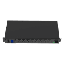 PDU Monitoreable por Toma / 8 Salidas 5-20R / Entrada NEMA L5-20P / Horizontal 1UR / 120 Vca / 15 A / 19 in