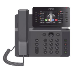 Teléfono IP Empresarial Esencial WiFi / Bluetooth, 20 líneas SIP, pantalla a color 4.3" ajustable, PoE, puertos Gigabit, conferencia local de 6 vías.