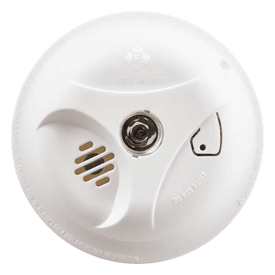 Detector de Humo Autónomo, No Requiere Panel, LED de Escape, Sensor por Ionización, Batería 9 V reemplazable  