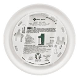 Detector de Humo Autónomo, No Requiere Panel, LED de Escape, Sensor por Ionización, Batería 9 V reemplazable  
