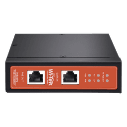Inyector PoE Industrial / DC entrada 12-57V / PoE salida de Hasta 90W / Carcasa de Metal / Riel DIN / Aplicaciones CCTV